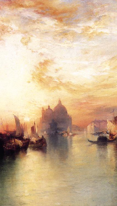 detail from Thomas Moran's "Venice, from near San Giorgio"